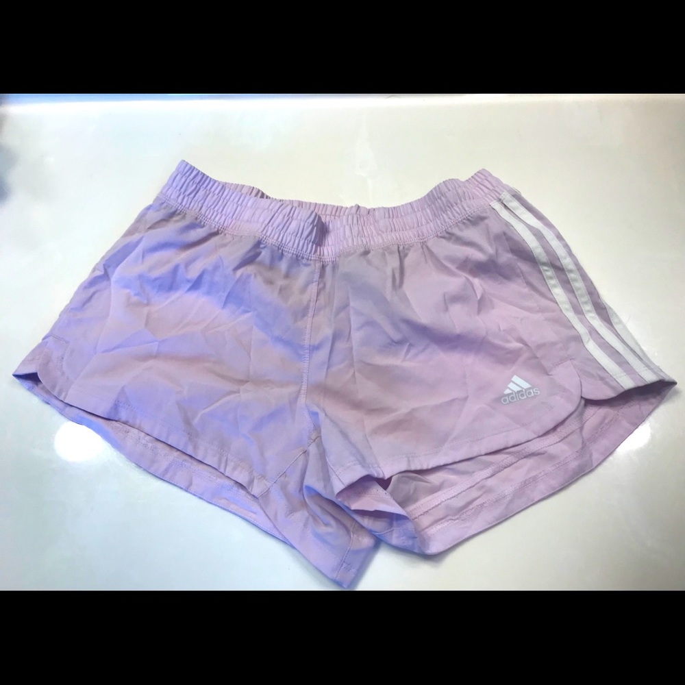 Adidas pink shorts